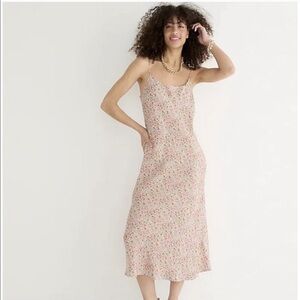 J. Crew Floral Slip Dress